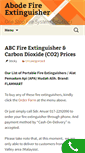 Mobile Screenshot of abodefireextinguisher.com
